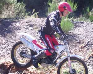 Classic Trials at North Loburn, Wayne Harper. Honda RTL 250